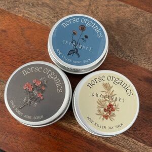Norse Organics Acne Treatment- kill acne and redness ritual NEW